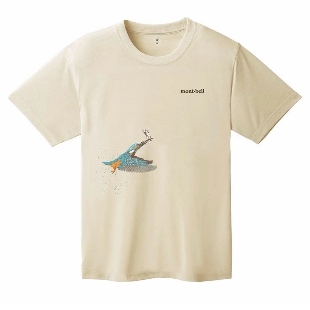 Montbell Cream Short Sleeve Women's Tee
